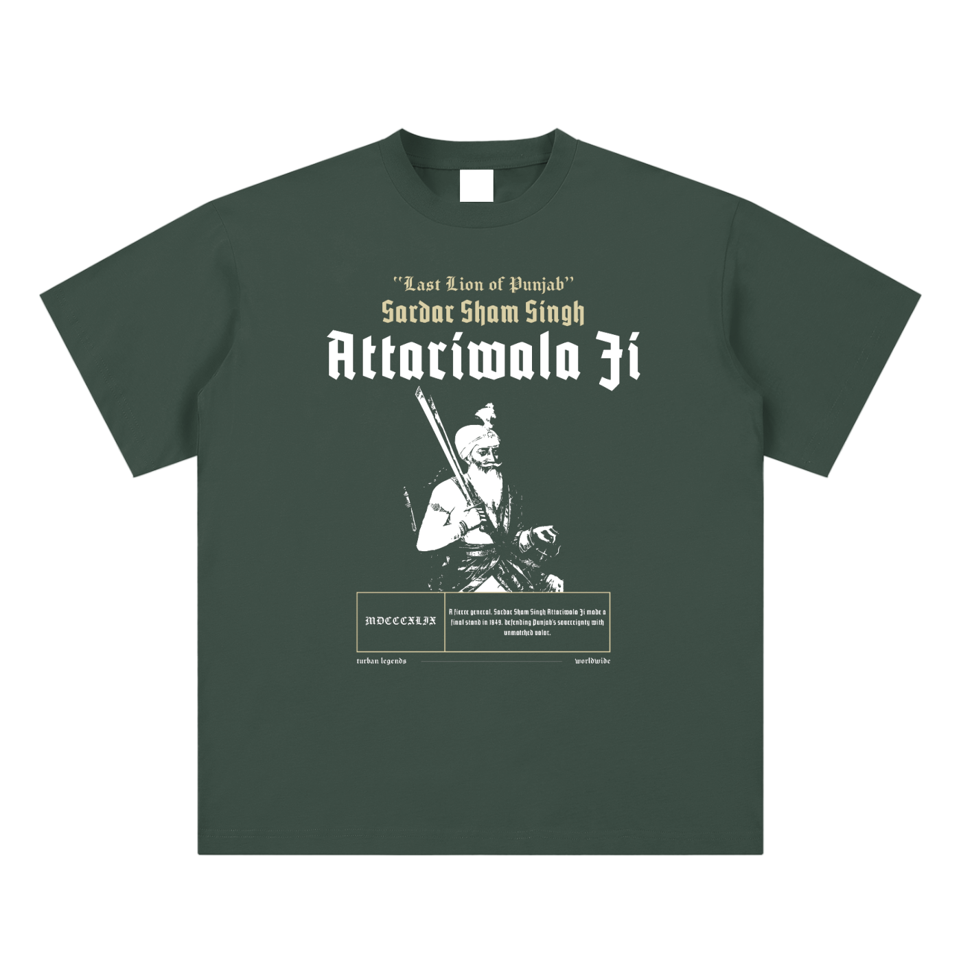 Sham Singh Attariwala Ji Retro Tee