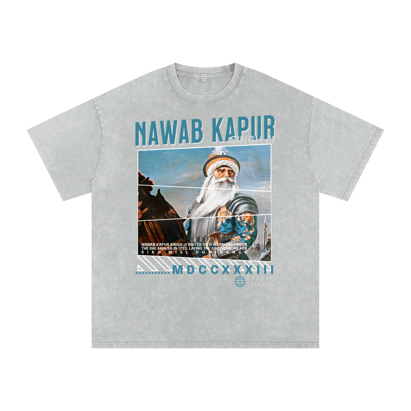 Nawab Kapur Singh Ji Vintage Tee