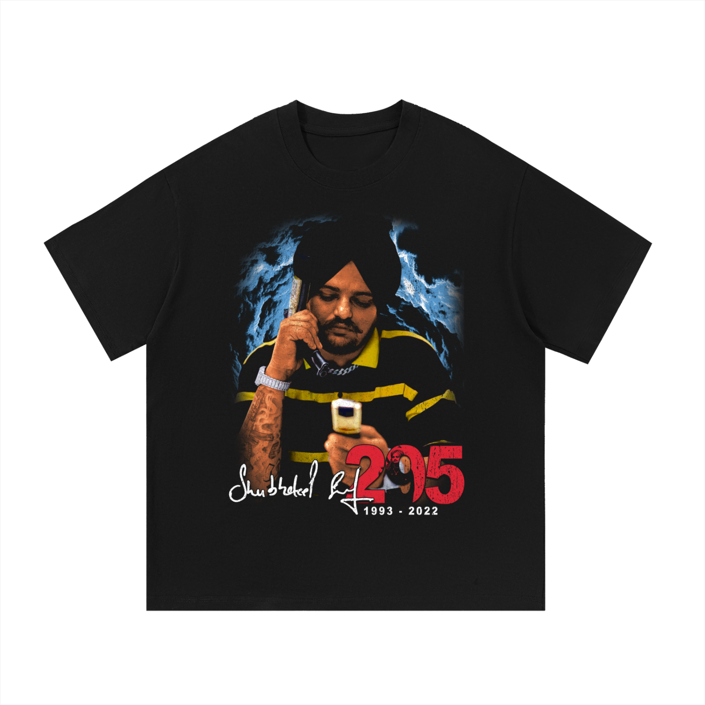 On the line w/ Moosewala T-shirt